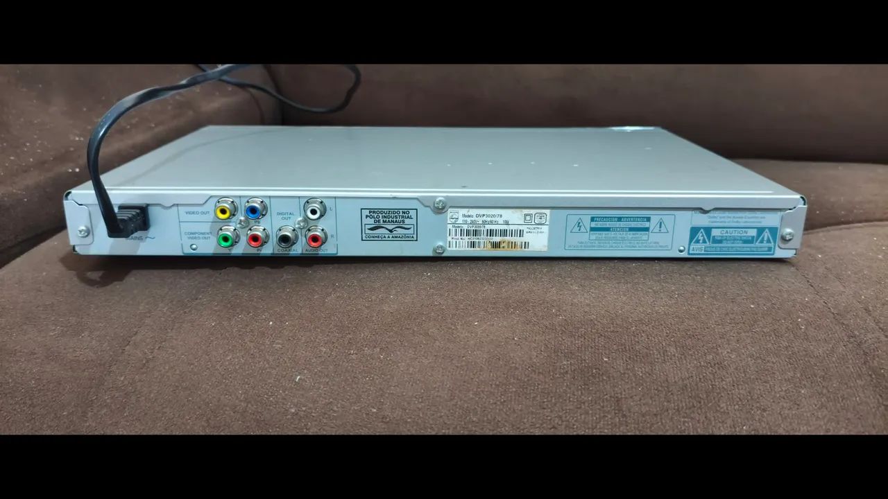 Cd Player Philips dvd DVP3020 - Foto 5