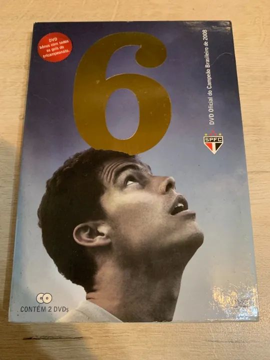 DVD São Paulo Futebol Clube Documentário Hexa Brasileiro 2008 | Usado bom estado