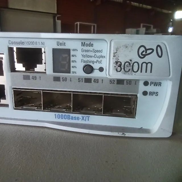 Switch 3Com 48 Portas 1000Base-X/T - Foto 2