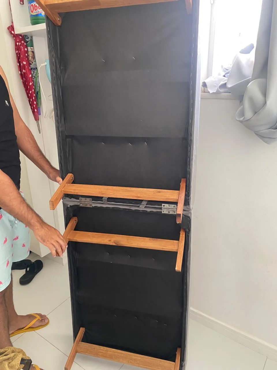 Cama dobrável de solteiro. Nunca foi usada!