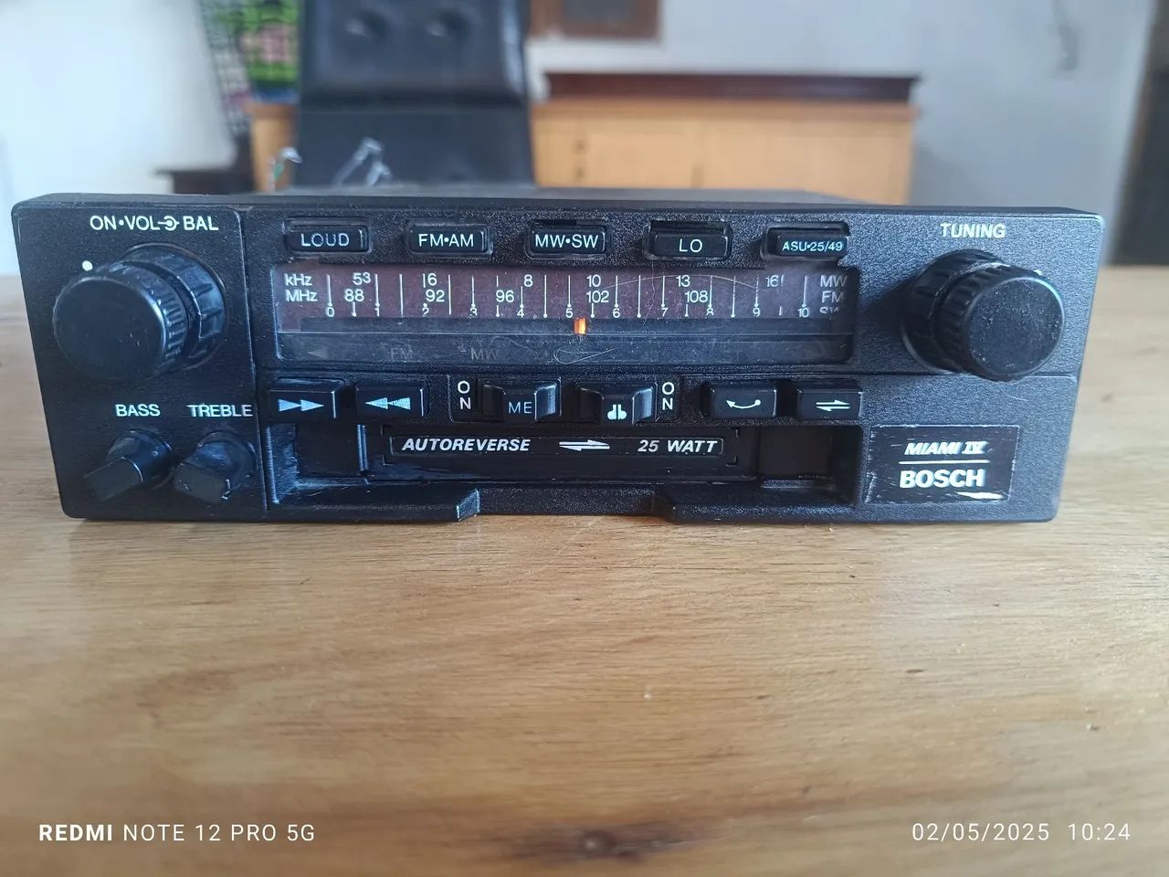 Rádio Auto Bosch Miami IX - 25 Watts
