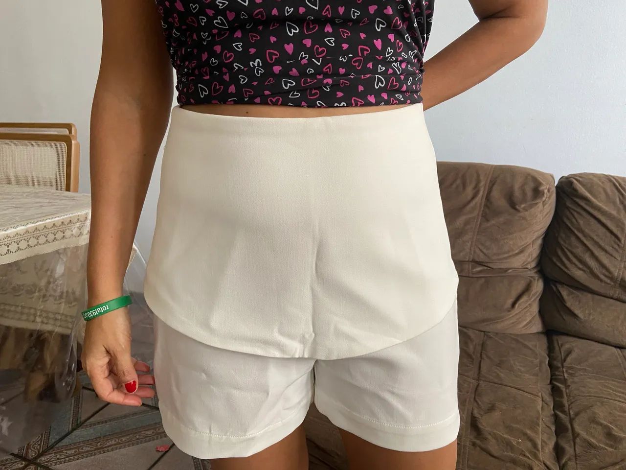 Short branco - Foto 3