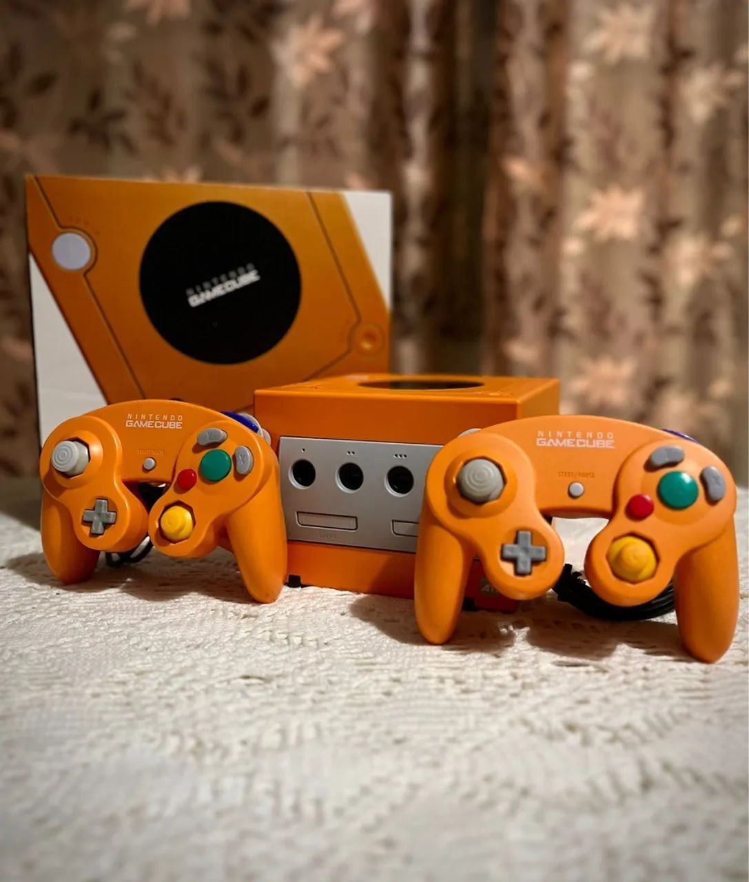 Nintendo GameCube Laranja - Completo e Original - Consoles de