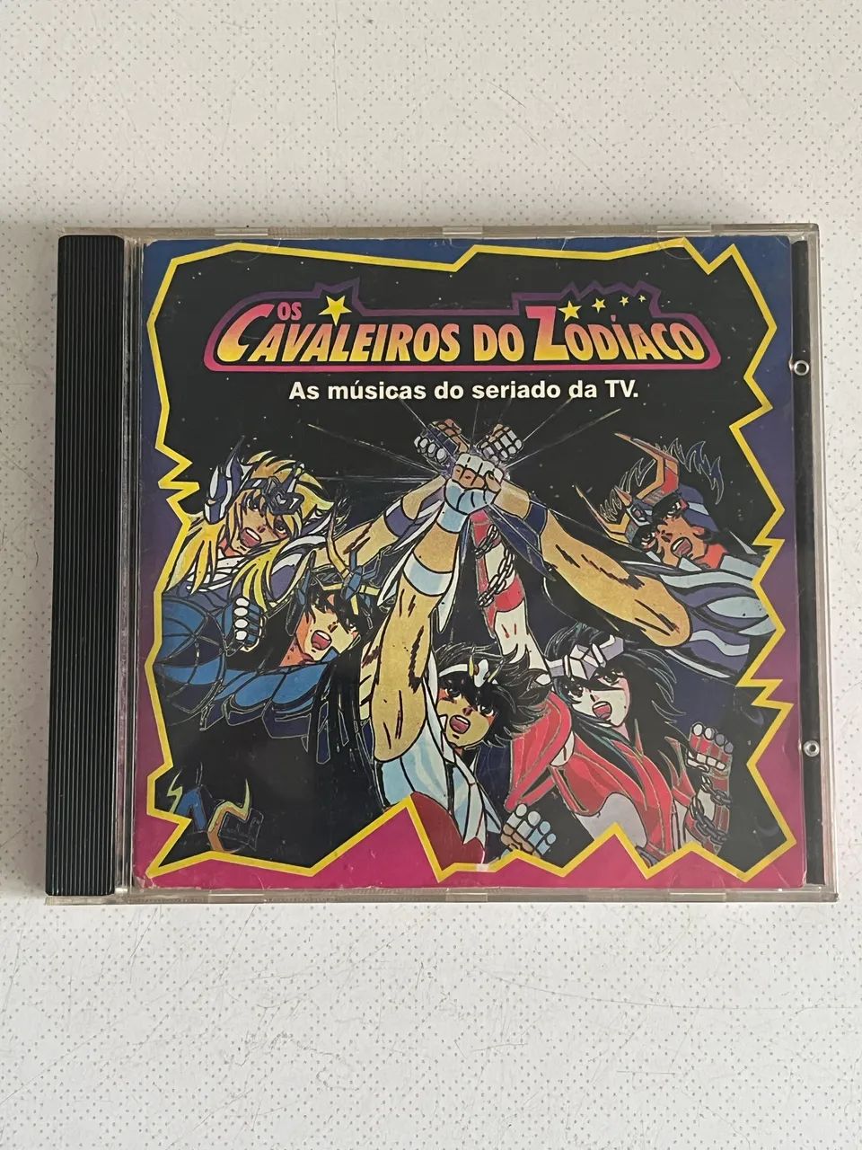 CD Os Cavaleiros do Zodíaco - As Músicas do Seriado da TV (Anos 90