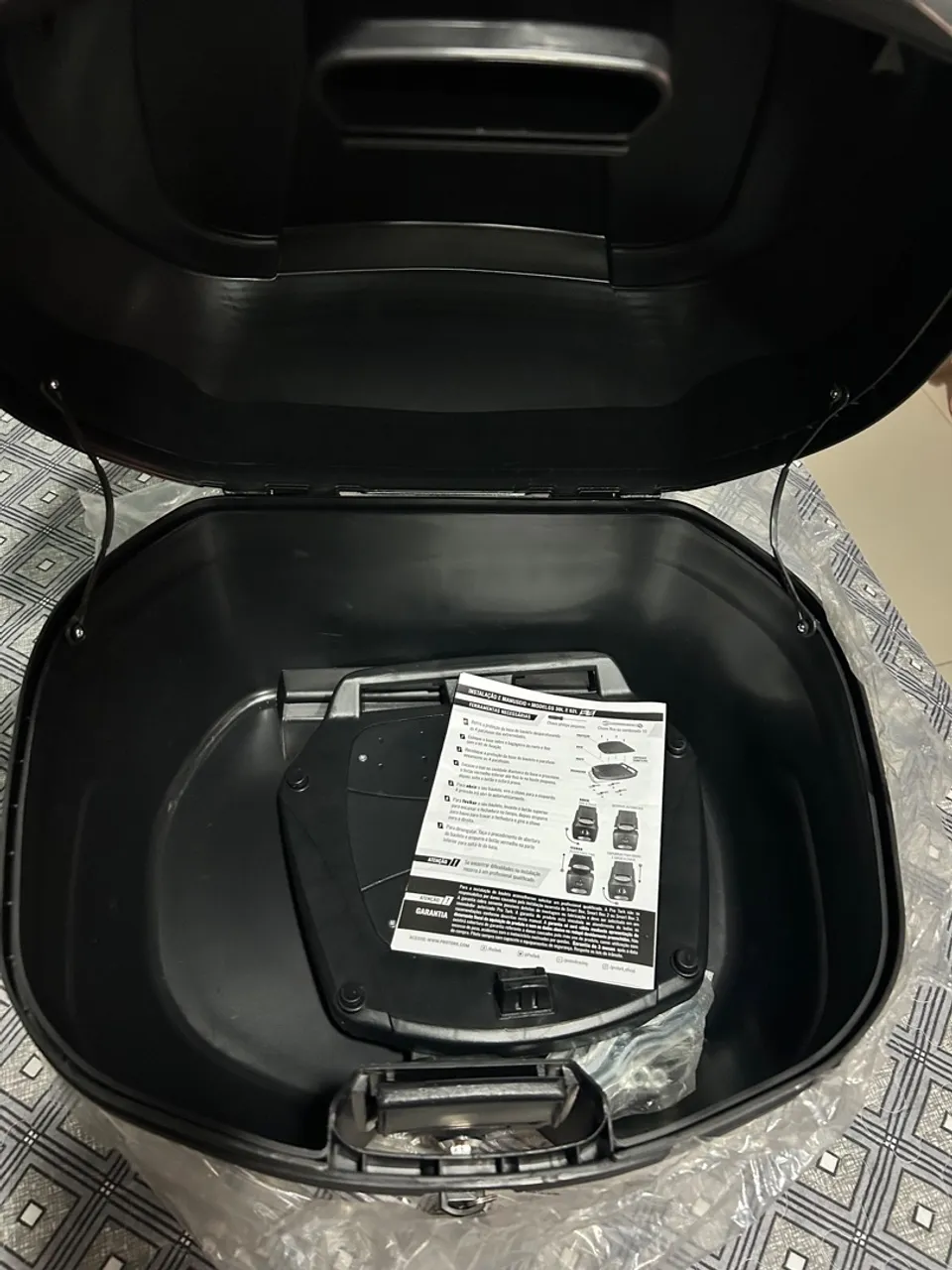 Bauleto para Moto Preto - Novo