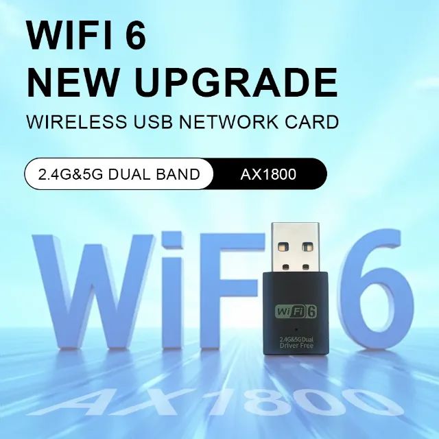Adaptador Wifi-6 AX1800 Usb + Bluetooth 5.3 Dual Band 2.4g/5ghz 900mbps - Foto 3