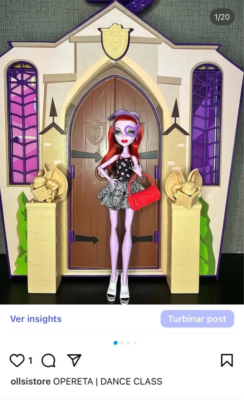 Boneca Monster High Operetta