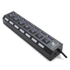 Extensão Hub Régua Usb 7 Portas Notebook Mouse Teclado - Foto 5