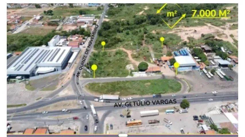 Terreno comercial á venda Teresina na Av Getúlio Vargas  com 7.000 M², ideal para loja e g - Foto 2
