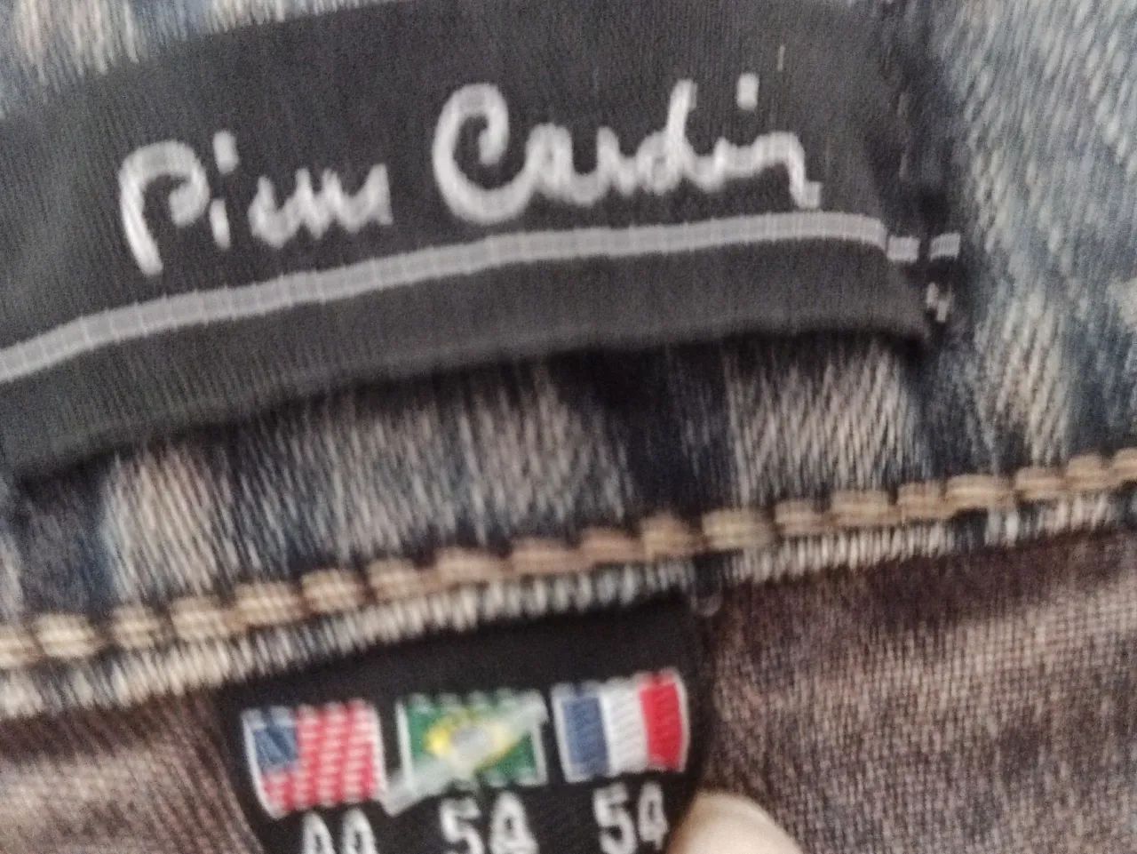 Pierre Cardin calça jeans 54 - Foto 4