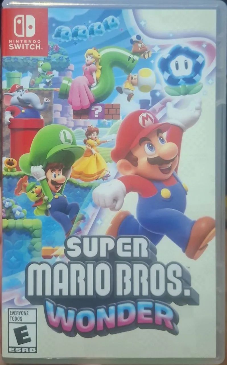 Super Mario Bros. Wonder - Nintendo Switch - Jogos de Vídeo Game