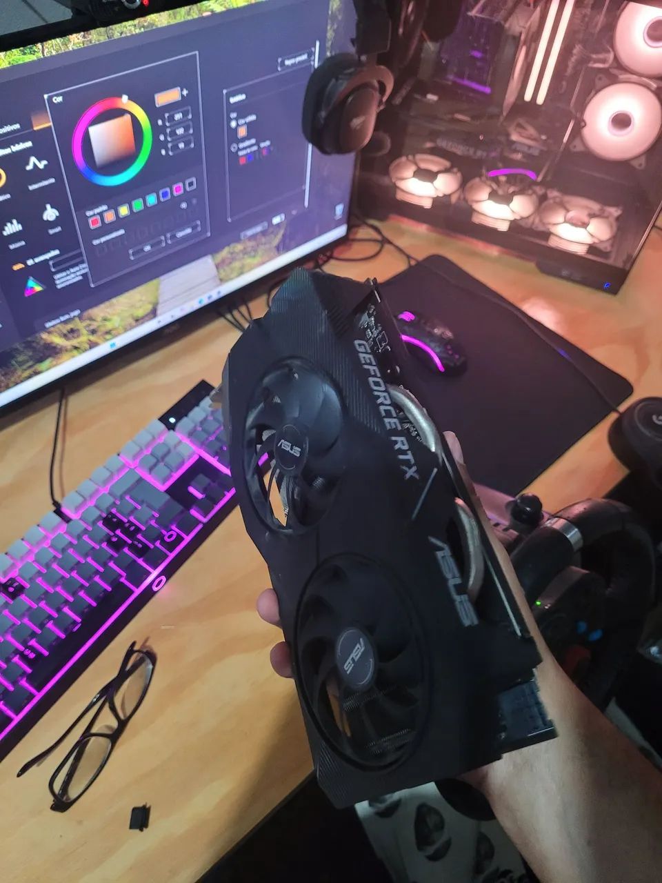 Placa de Vídeo ASUS GeForce RTX 2060 Dual OC 12GB GDDR6 - Foto 5