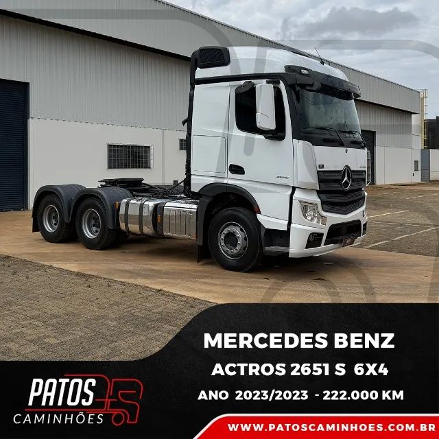 Cavalo Mecanico Mercedes Benz Actros 2651 s 6x4 2023/2023 - Foto 5