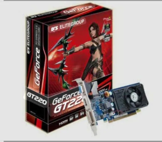 Placa de Video ECS GT 220 ddr2 128 bits
