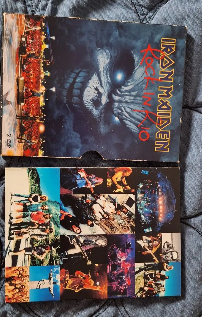 Dvd Iron Maiden Rock in Rio - Disco 1 - Foto 3