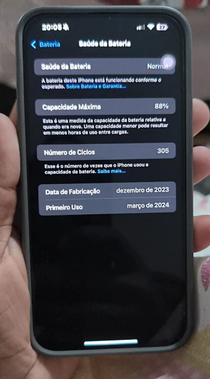 Iphone 15 Pro Max 256 GB! 1 ano de uso Novíssimo  - Foto 3