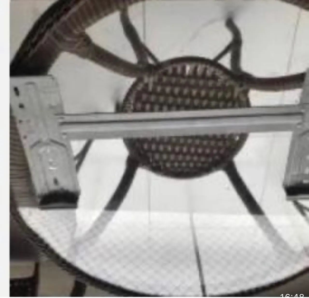 Suporte interno para condensador de ar Split 