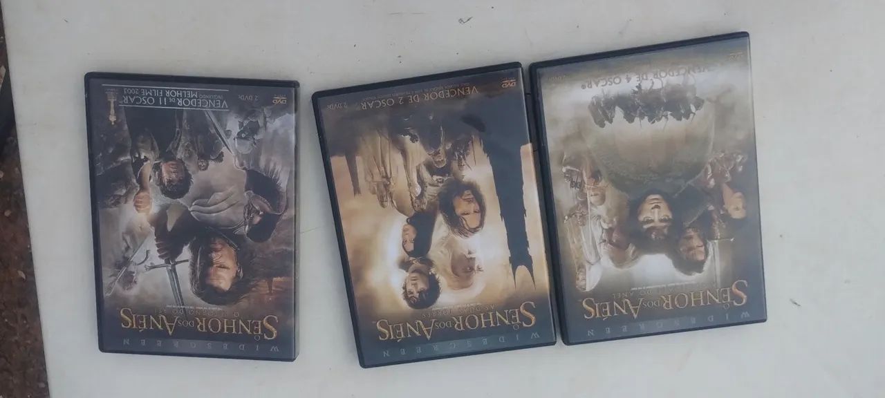 Coleção de filmes zerada senhor dos anéis  - Foto 3
