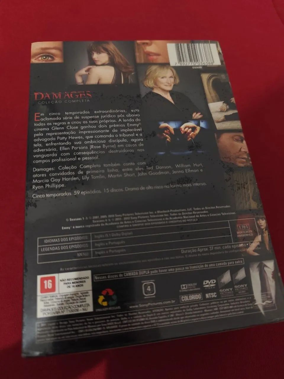 DVD Damages - Coleção Completa - 5 Temporadas - Foto 3