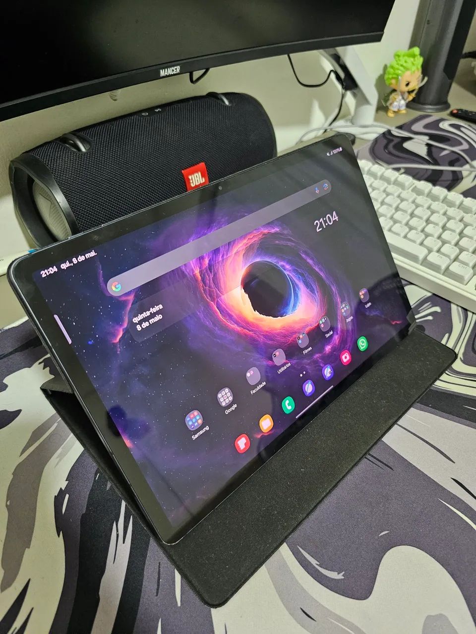 Samsung Galaxy Tab S7 FE 12.4 | S Pen Inclusa | Bateria Potente!<br>  