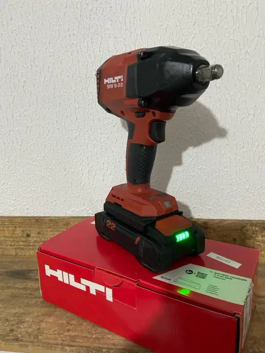 Parafusadeira de Impacto Hilti SIW 6-22 22V nuron - Foto 3