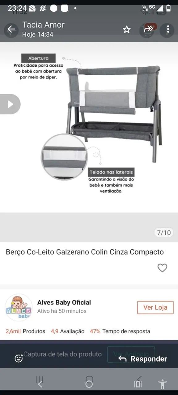 Berço Colin Galzerano - Foto 3