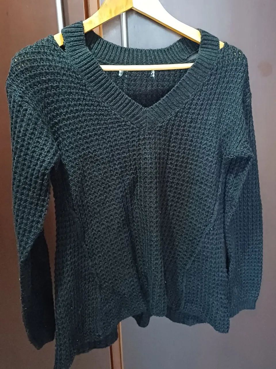 Vestido Tricot Elegante e blusa. - Foto 4