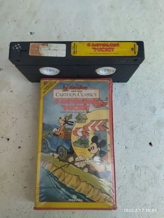 VHS o Aniversário do Mickey