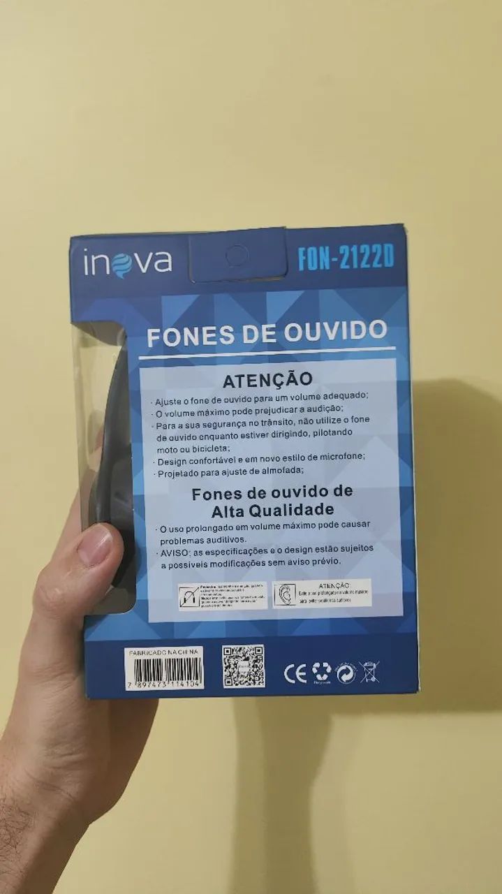 Headphone Inova Na caixa [ Abaixo o valor para Buscar] - Foto 4