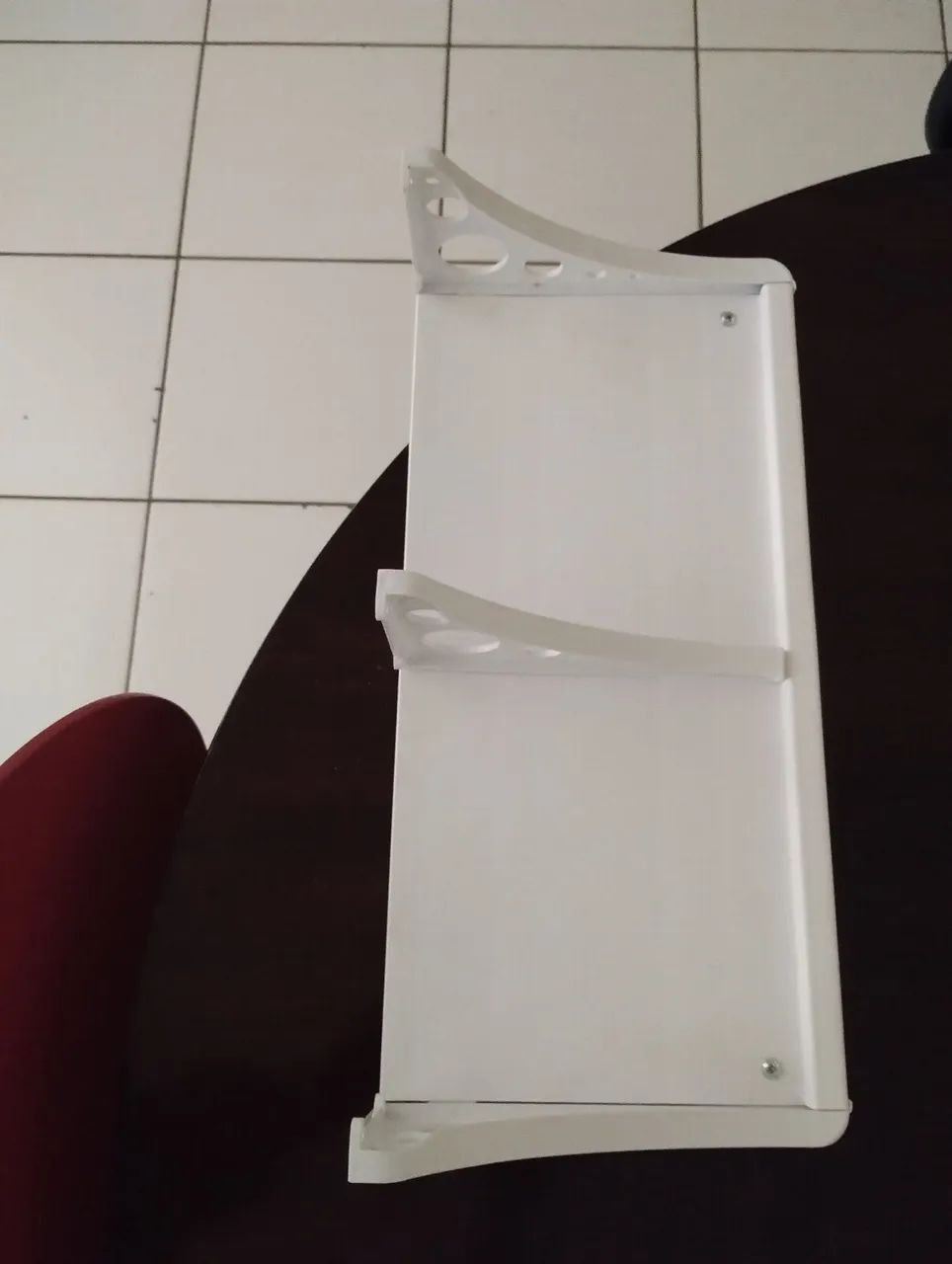 Prateleira de PVC branca  - Foto 4