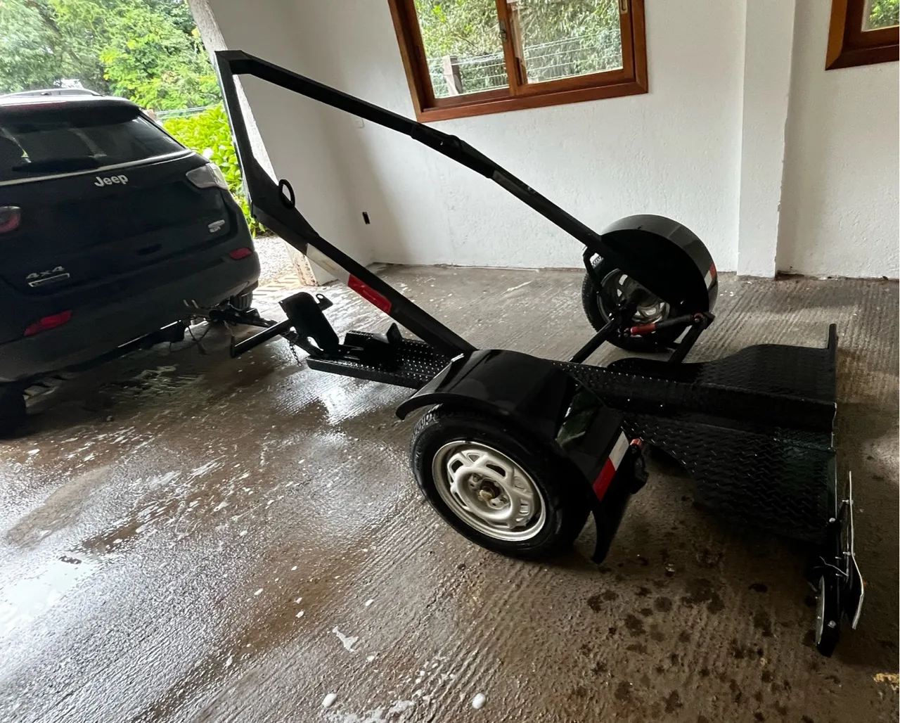 Reboque Basculante para Moto