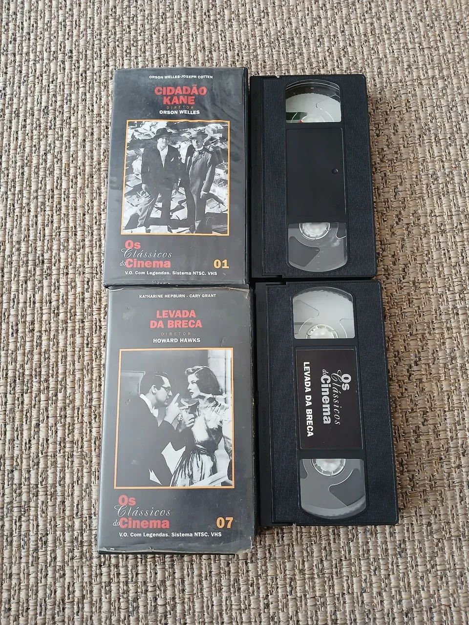 Coleção Com 04 filmes em VHS Clássicos do Cinema  - Foto 3