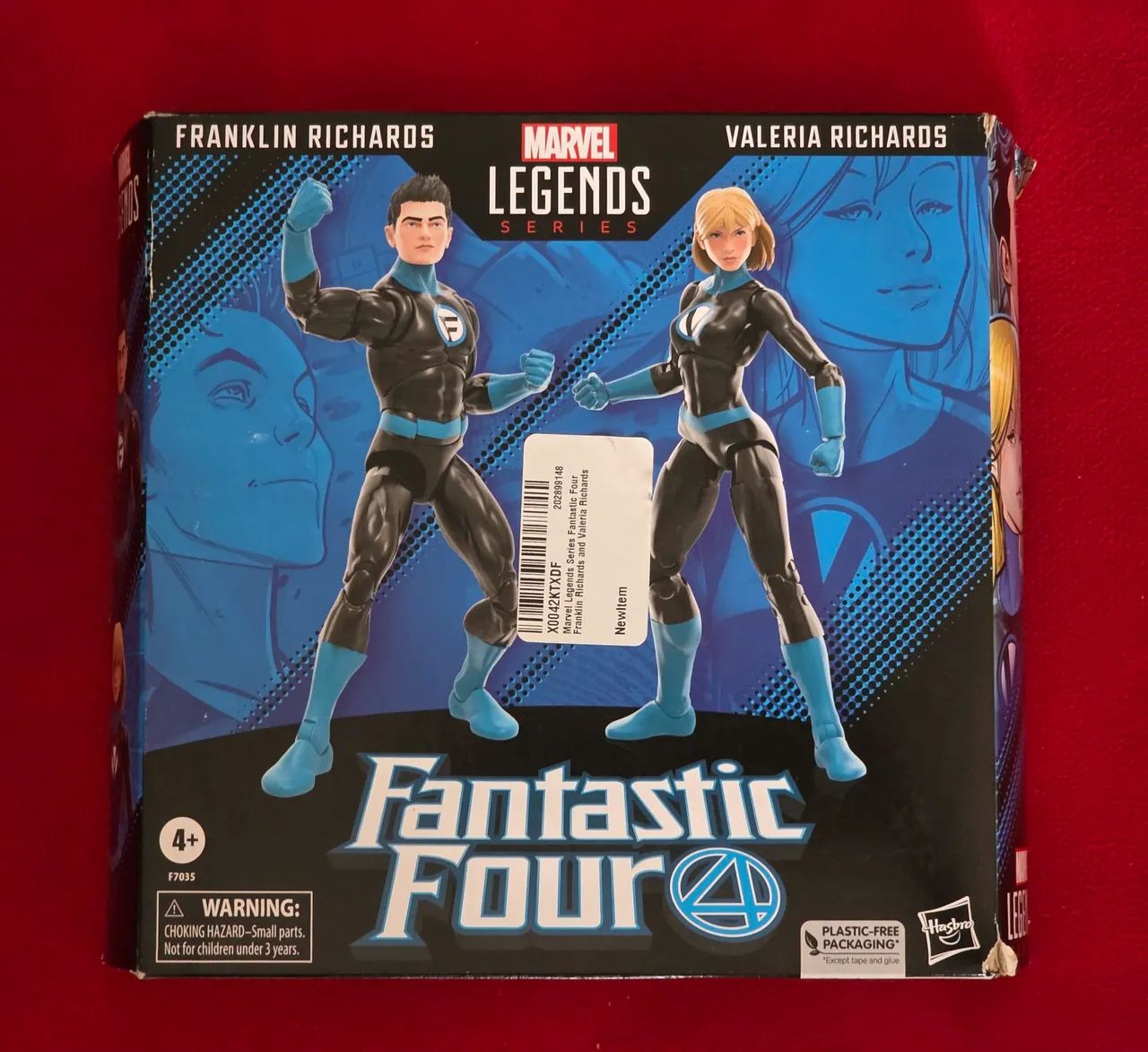 Marvel Legends Fantastic Four Franklin e Valeria Richards - Hobbies e ...