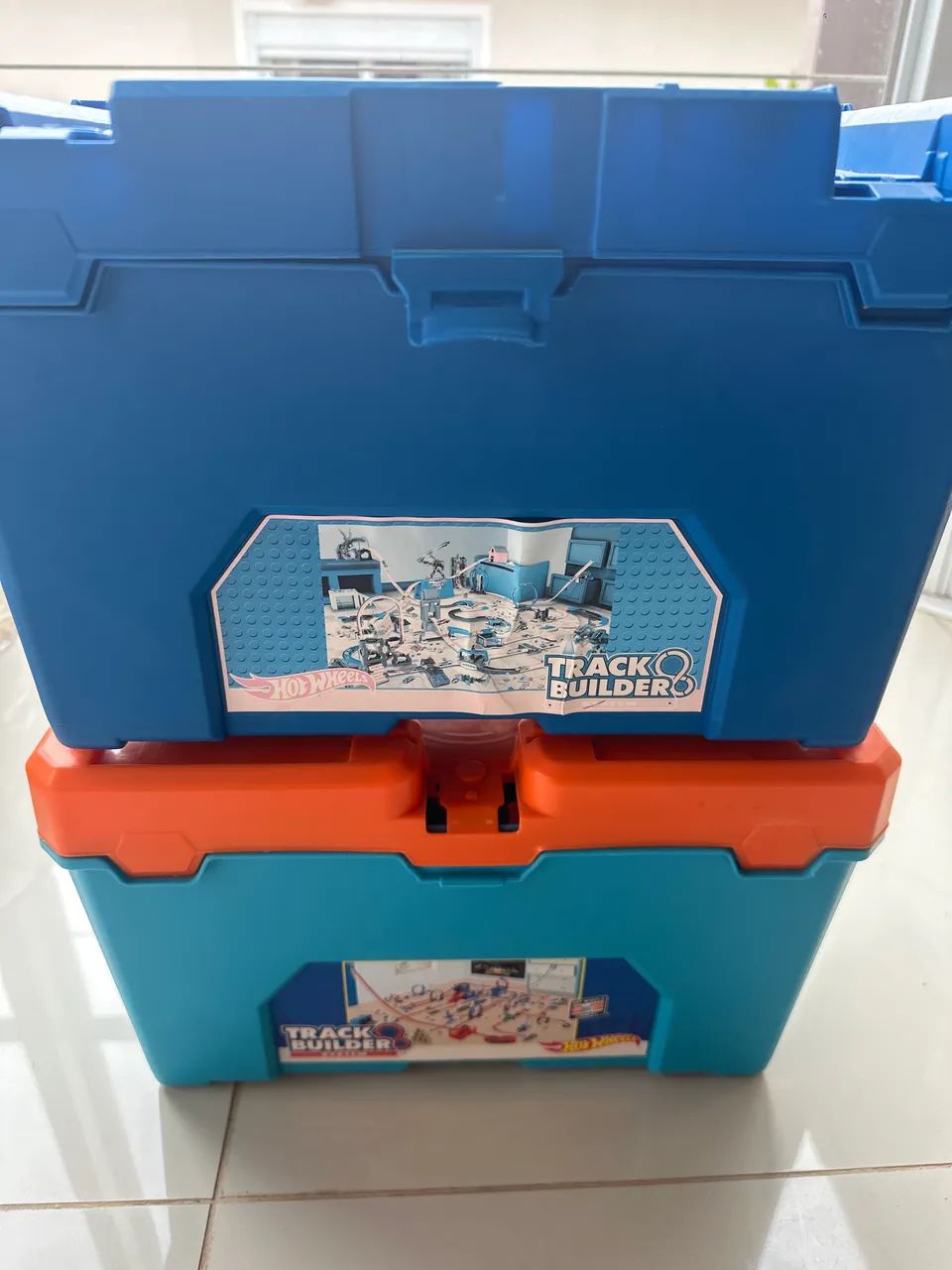 Caixas Hot Wheels Track Builder - Originais Mattel - Foto 2
