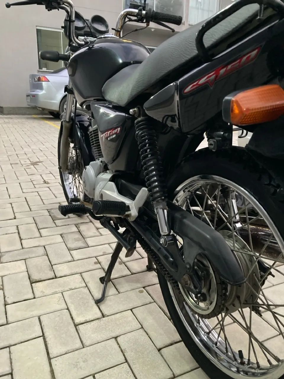 Honda CG 150 Titan ESD 2008 Especial Edition Preta - Foto 4