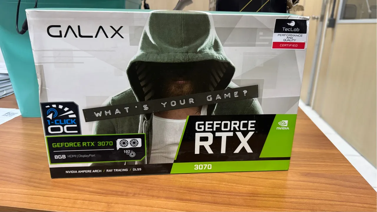 [Vendo] Placa de vídeo Galax 3070