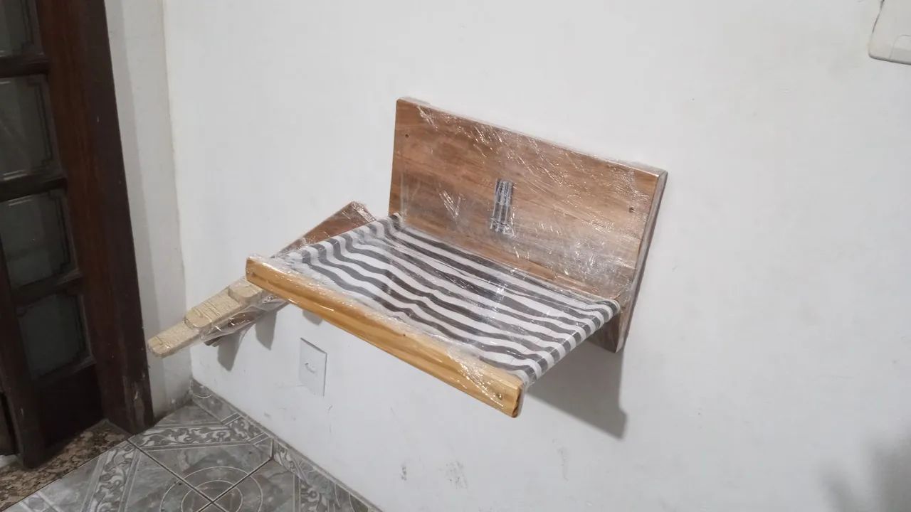 Cama para gato com escada e degraus arranhadores - Foto 4