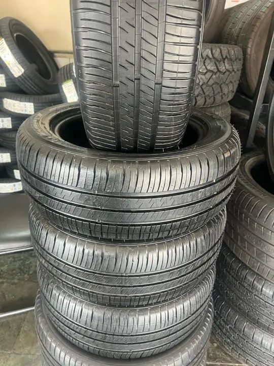 Pneu 195/55/15 Michelin  95% Vida Util - Foto 2