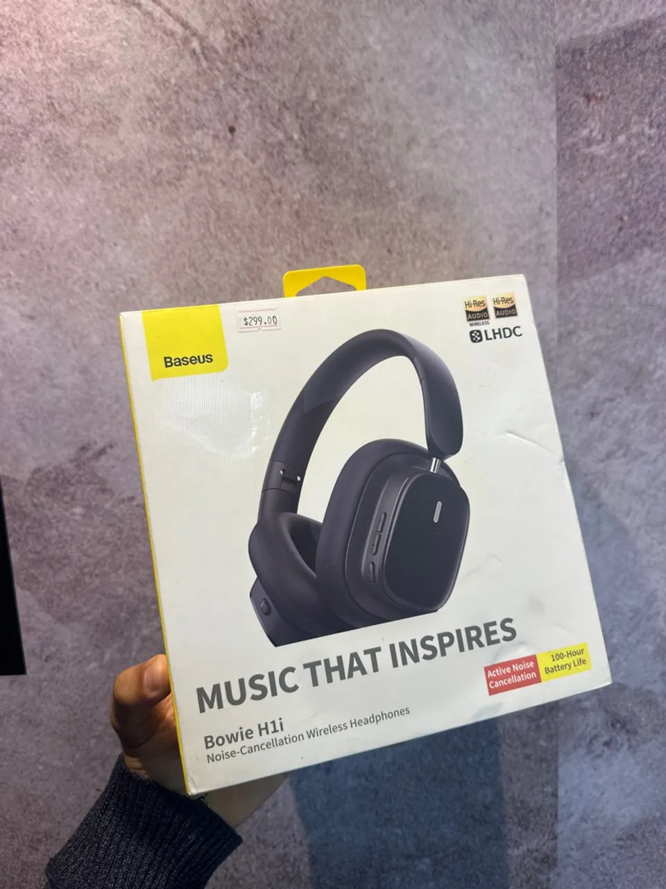 Baseus Bowie H1i - Fone Noise-Cancelling Sem Fio