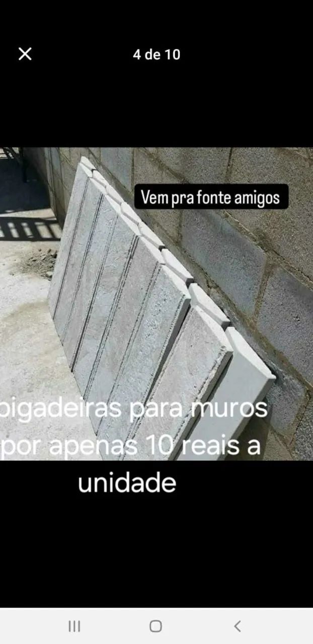 Pigadeiras para muros 80por19 