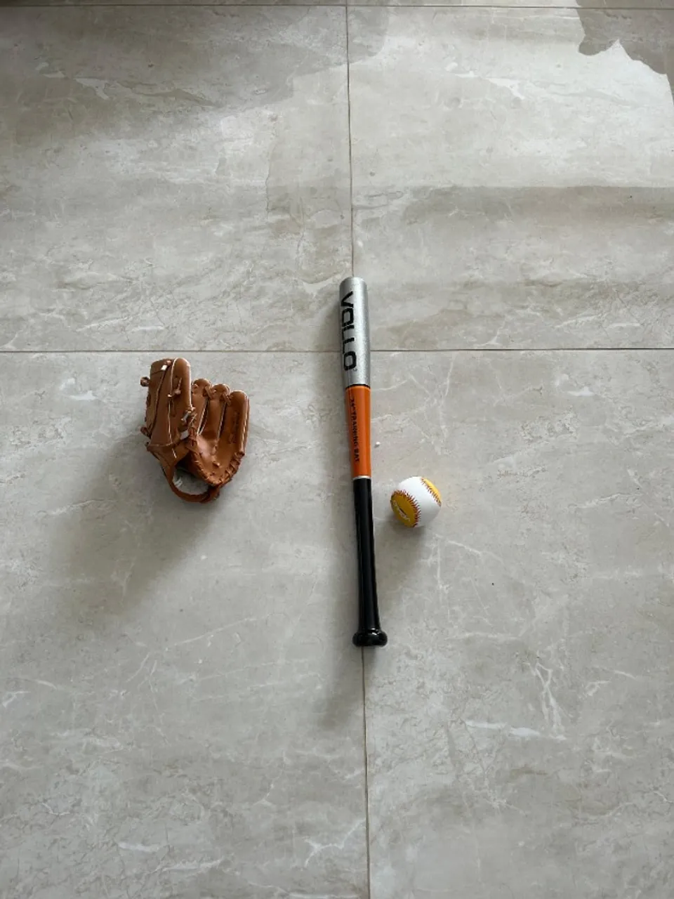 Kit Baseball Junior Per Bambini 9-12 Anni - Mazza, Guanto E Palla Morbida
