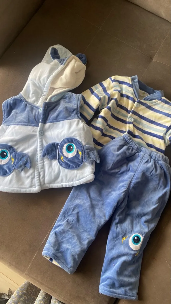 Conjunto menino quentinho forrado
