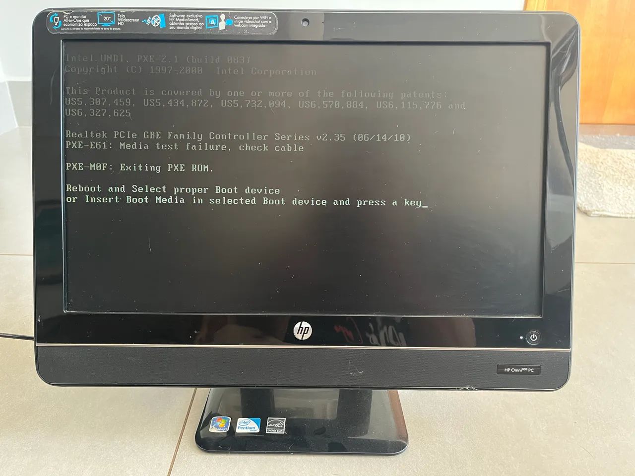 HP All in One - 6110br