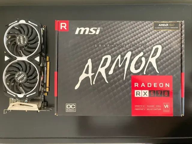 PLACA DE VIDEO MSI RX 570 4GB 