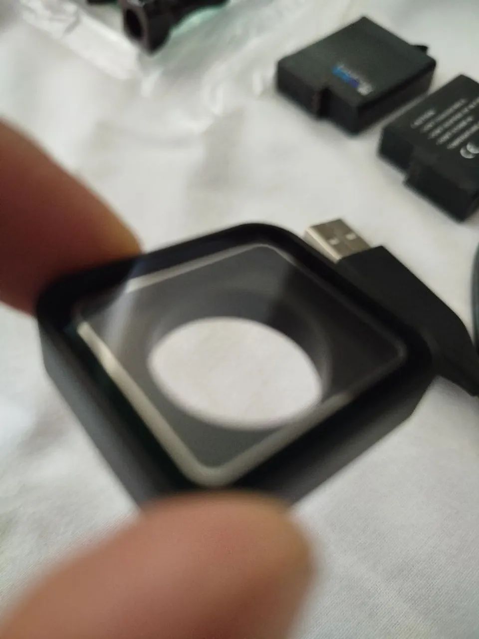 GoPro Hero 6 Black semi nova !!! + GPS Bike  - Foto 4