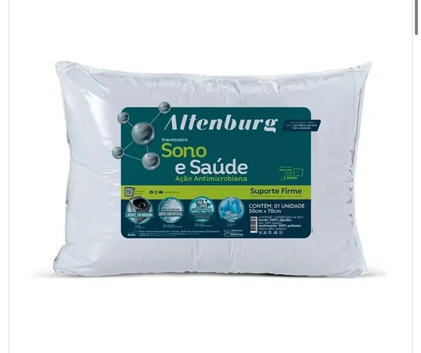Travesseiro Altenburg Sono e Saúde - Antimicrobiano