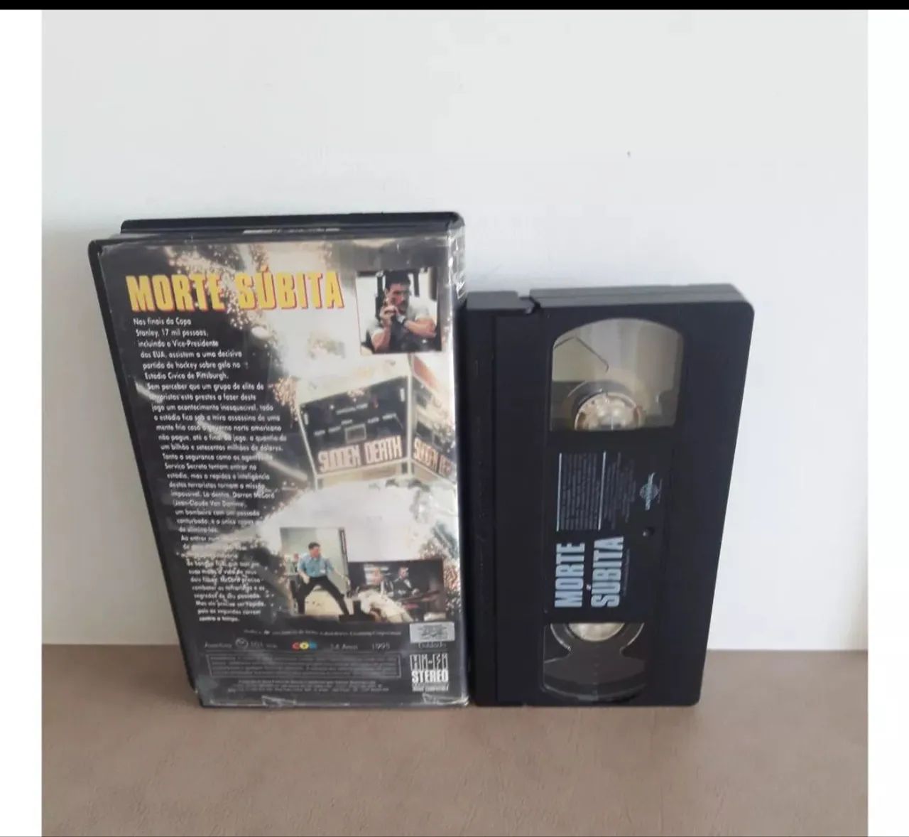 Vhs - Morte Súbita - Van Damme - Dublado - Raro - Foto 2