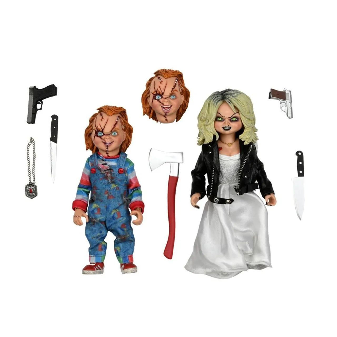 Bride of Chucky フィギュア Chucky & Tiffany Ver. Bride of Chucky NECA - Hobbies e coleções