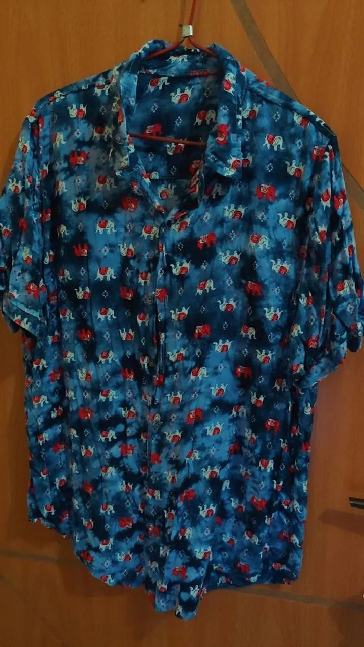 Camisa de botão