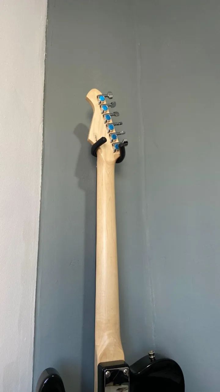 Guitarra Aria Pro II Telecaster Nova (Troco) - Foto 5